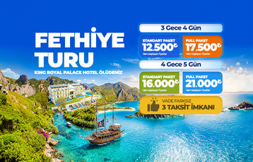 Fethiye Ölüdeniz Marmaris Akyaka Turu 4 Gece 5 Gün