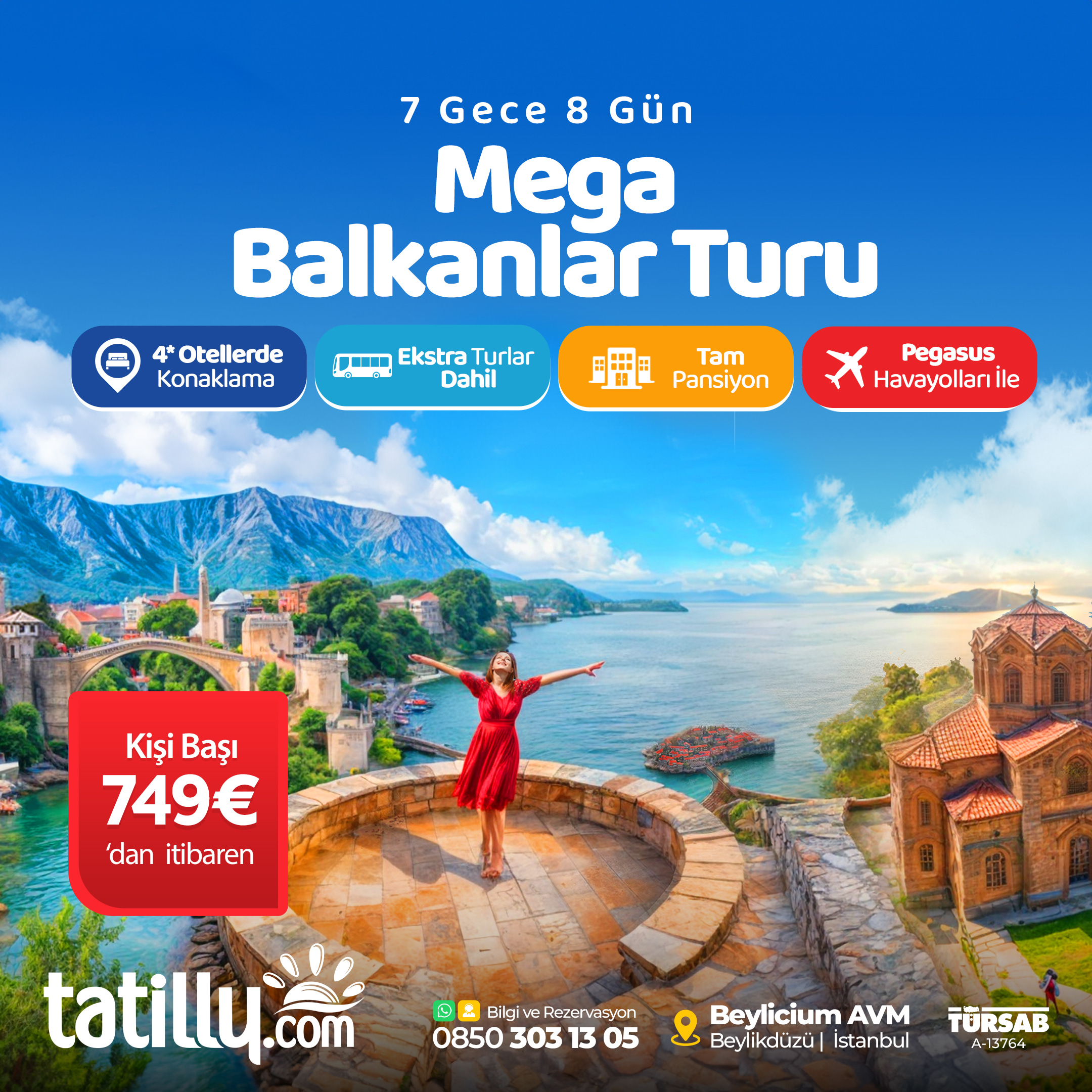 Mega Balkanlar Tam Pansiyon