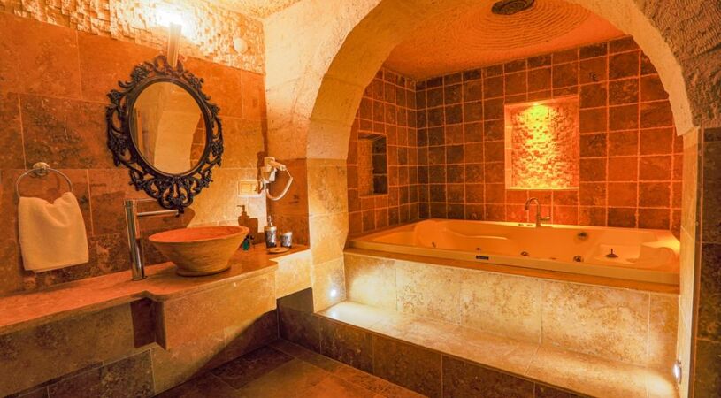 Sinasos Palace Cave Hotel Aşk Ve Mavi Konağı